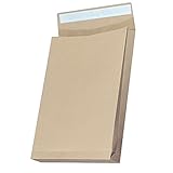 RBD-Briefumschläge Mit Silikonband OFFICE PRODUCTS HK B4 250x353mm 130gsm 25St Braun / / Typ-Mit...