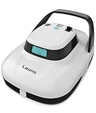 LAUNS (2025 Upgrade) S1 Kabelloser Poolroboter, Dual-Motoren & Sauganschlüsse, automatischer...