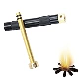 Feuerstarter – Kolben-Kompressionsstab, tragbares Überlebensset | Pocket Metal Fire Starter mit...