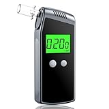 Hoonyer Alkoholtester, Polizeigenau Alkoholmessgerät mit 10 Mundstücken, Professional-Grade...