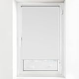 Estika Verdunkelungsrollo ohne Bohren Breite 130–150 cm Höhe 120/150/220 cm – Thermo Rollos...