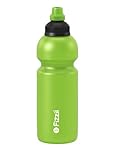 Fizzii Kinder- und Freizeittrinkflasche 600 ml, Motiv Uni, Farbe kiwi (auslaufsicher bei...