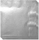 K5 Luxus-Servietten, 3-lagig, Tissue-Design, Gold, 33 x 33 cm, 20 Stück (Einweg-Servietten), ideal...