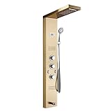 Duschthermostat, Regenduschwand-Set mit konstanter Temperatur, wandmontierte Düse, intelligente...