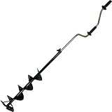 HT Enterprise Unisex-Erwachsene Ice Auger Adjustable Handle HT Polar Eisbohrer 8 W/Verstellbarer...