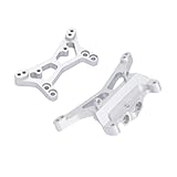 Alomejor RC Stoßdämpferhalterung Klammern Haltbarer Legierung Vorderen Upgrade -Teile für 1/24 RC...