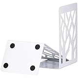 Buchstütze, Buchstützen, Book Holder CD Kinder Metall, Bücher Halter für Regal, Ordnerhalter DVD...