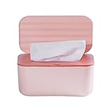 Feuchttücher Box mit Deckel, Feuchttücherspender zur Aufbewahrung, Versiegelte Tücherbox für...