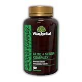 Vitassential Aloe + Senna Komplex - Natürliches Abführmittel schnell wirkend & stark -...