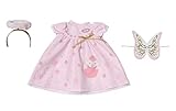 Baby Annabell Weihnachtskleid, Puppenkleid mit Flügeln und Haareif, für Puppen in 43 cm 707241...