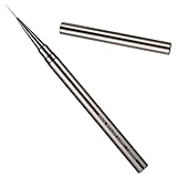 TOVINANNA Nailart Pinsel Nagellinienstift Dünner Nail Art Pinselstift Metallgriff 15mm für Feine...
