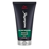 Wellaflex Men All-Day Definition Gel | Ultra starker Halt Styling Haargel | Veganes Haargel |...