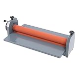 Mumusuki 25,6 Zoll Manueller Kaltlaminator, Gummiwalze mit Metallrahmen für Großformatdruck,...