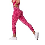 Sommerhosen Damen Leggings 3/4 High Waist Capri Leggins Sporthose Leggins 7/8 Fitnesshose Elastische...