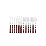 Tramontina Steakbesteck Pizzabesteck, 12-teiliges Set, für 6 Personen, Steakbesteckset, rostfreier...