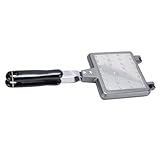 Homoyoyo Aluminiumlegierung Waffelform mit Antihaftbeschichtung Verschleißfest für Herd und...