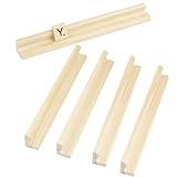 Lipfer Holz-Domino-Regale, 5 Stück, Professionelle Fliesenregal-tabletts, Spielhalter Für...