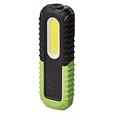 EMOS LED-Arbeitsleuchte, aufladbare wasserdichte Werkstattlampe mit Schwenkfuß, Haken und Magnet,...