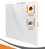 MyMaxxi | Deckenhänger Spuckschutz 60x90cm glasklar 3mm Stärke | Ladentheke | Schutz Wand hängend...