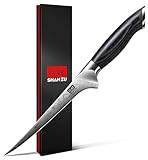SHAN ZU Filetiermesser aus Pulverstahl, Japanisches Filetiermesser Fisch 18cm, Professionelles...