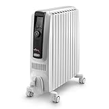 De'Longhi Dragon 4 Pro TRDX41025E Radiator, klassischer Ölradiator mit 3 Leistungsstufen,...