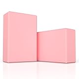 GLOSKIN Yoga Block 2er Set, Yogablöcke Mit Hoher Dichte, Hochwertige Blöcke, Leichtes Gewicht und...