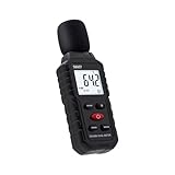 Tolesum Dezibel Messgerät, Digitaler Schallpegelmessgerät 30 dB bis 130 dB mit LCD-Display,...