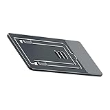 VALICLUD Desktop Telefonhalterung Faltbar Verstellbar aus Robustem Kunststoff Tragbarer Tablet und...