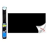 HOBBY Aquaristik Black/Deep Blue I 60 cm x 30 cm I Fotorückwand für Aquarien I selbstklebende...