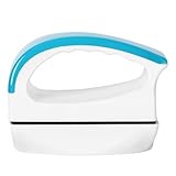 AQ Humanisierter Griff, schwimmende Aquarium-Magnetbürste, doppelseitiger Glasreiniger für...