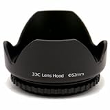 JJC 52 mm umschaltbar Schraube-Sonnenblende für Canon, Fujifilm, Leica, Nikon, Olympus, Panasonic,...