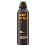Piz Buin Tan & Protect, Sonnenschutz Spray mit Bräunungsbeschleuniger, LSF 30, wasserfest und...