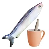 Trinkhalme aus Keramik, Trinkgeschirr in Fischform – Trinkhalme für den täglichen Gebrauch –...