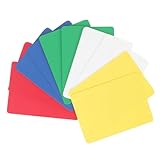 BESTonZON Poker Schnittkarten Aus PVC 10 Stück Tragbarer Kartenspender Für Texas Hold'em...