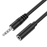 Tobfit Klinke Verlängerung,Nylon 3.5mm Stereo Klinken Audio Verlängerungskabel für Headset,...