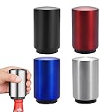 Automatischer Flaschenöffner 4 Stück kapselheber flaschenöffner, flaschenöffner edelstahl,...