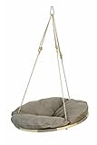 AMAZONAS - Swing Nest Taupe | FSC-zertifizierter, Luxuriöser Hängesessel mit Wetterfester...