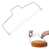 Tortenschneider, Edelstahl Tortenbodenschneider, Edelstahl Kuchenschneider höhenverstellbar,...