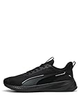 PUMA Unisex Flyer LITE 3 Straßen-Laufschuh, Black Black Silver, 43 EU