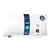 LILENO HOME Kopfkissen 40x80 cm [1er Set] MEDIUM mit 450g Kissen-Füllung - Bett oder Deko Kissen...