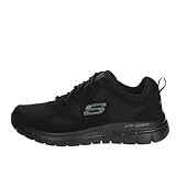Skechers Burns- Agoura Herren Turnschuhe, Black, 46 EU