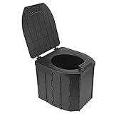 Pyhodi Tragbare Toilette für Camping, 14,2 Zoll Extra Große Camping-Toiletten mit Handtasche und...
