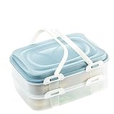 Kuchen transportbox, Cupcake, Muffin Party Container Kuchenbehälter Lebensmittel Transportbox XL...