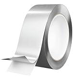 Aluminiumband Dicke 0.1mm Selbstklebendes Hochtemperatur Wasserdichtes Alu-Klebeband für HVAC...