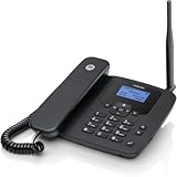 Motorola Voice – FW410L 4G-Festnetztelefon, WLAN-Hotspot, SIM-Karte, Akku-Backup,...