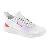 Kempa Mädchen Kourtfly Jr Sport-Schuhe, Weiß Lila, 37 EU