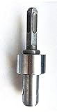 Pmandgk SDS Plus 4-Schlitze, quadratisch, rund, Hammerbohrer-Adapter, kompatibel mit Ea rth Auger...