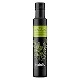 Natulio BIO Avocadoöl kaltgepresst 250ml - zur Ernährung sowie zur Hautpflege geeignet - reich an...