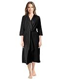NY Threads Luxuriöser, leichter Damen-Bademantel/Frauen Morgenmantel aus weichem...