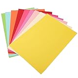 Pastellpapier, A4, mehrfarbig, 40 Blatt, Zeichenpapier, Bastelset für Schule und Bastelprojekte